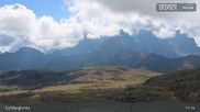 Archived webcam image showing Fassatal: San Pellegrino – top station chairlift 