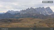 Archiviertes Webcam Bild: Fassatal: San Pellegrino - Bergstation Col Margherita am 05.10.2026 um 11:07 Uhr