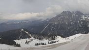 Archiviertes Webcam Bild: Pinzolo: Panoramablick Doss del Sabion am 12.04.2026 um 14:57 Uhr