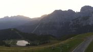 Archived webcam image showing Doss del Sabion panoramic view on 5 Aug 2026 at 06:12