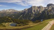Archived webcam image showing Doss del Sabion panoramic view on 14 Oct 2026 at 12:40