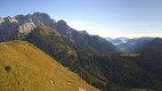 Archived webcam image showing Doss del Sabion panoramic view on 14 Oct 2026 at 14:40