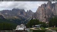 Archived webcam image showing Pozza di Fassa - Torri del Vajolet on 4 Jun 2026 at 14:02