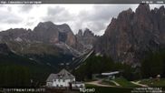 Archived webcam image showing Pozza di Fassa - Torri del Vajolet on 4 Jun 2026 at 20:02