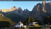 Archiviertes Webcam Bild: Fassatal - Vajolet-Türme am 04.07.2026 um 06:12 Uhr