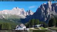Archiviertes Webcam Bild: Fassatal - Vajolet-Türme am 04.07.2026 um 08:12 Uhr