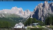 Archiviertes Webcam Bild: Fassatal - Vajolet-Türme am 04.07.2026 um 10:12 Uhr