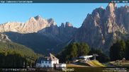 Archiviertes Webcam Bild: Fassatal - Vajolet-Türme am 12.07.2026 um 07:29 Uhr