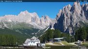 Archiviertes Webcam Bild: Fassatal - Vajolet-Türme am 12.07.2026 um 10:29 Uhr