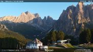 Archiviertes Webcam Bild: Fassatal - Vajolet-Türme am 30.07.2026 um 07:10 Uhr