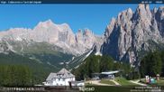 Archiviertes Webcam Bild: Fassatal - Vajolet-Türme am 30.07.2026 um 10:10 Uhr
