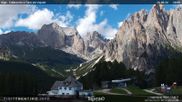 Archiviertes Webcam Bild: Fassatal - Vajolet-Türme am 26.08.2026 um 14:35 Uhr
