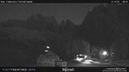 Archived webcam image showing Pozza di Fassa - Torri del Vajolet on 22 Oct 2026 at 07:10