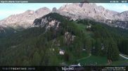Archived webcam image showing Vigo di Fassa - Cigolade on 4 Jun 2026 at 07:02