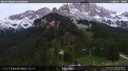 Archived webcam image showing Vigo di Fassa - Cigolade on 11 Jun 2026 at 06:39
