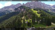 Archived webcam image showing Vigo di Fassa - Cigolade on 11 Jun 2026 at 16:39