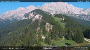 Archived webcam image showing Vigo di Fassa - Cigolade on 28 Jun 2026 at 08:55