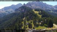 Archiviertes Webcam Bild: Vigo di Fassa - Pra Martin am 12.07.2026 um 16:29 Uhr
