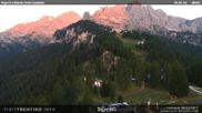 Archived webcam image showing Vigo di Fassa - Cigolade on 30 Jul 2026 at 06:19
