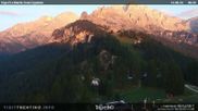 Archived webcam image showing Vigo di Fassa - Cigolade on 14 Aug 2026 at 07:21