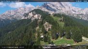 Archived webcam image showing Vigo di Fassa - Cigolade on 14 Aug 2026 at 10:21