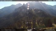 Archived webcam image showing Vigo di Fassa - Cigolade on 14 Aug 2026 at 18:21
