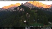 Archiviertes Webcam Bild: Vigo di Fassa - Pra Martin am 26.08.2026 um 07:35 Uhr