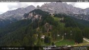 Archiviertes Webcam Bild: Vigo di Fassa - Pra Martin am 26.08.2026 um 18:35 Uhr