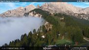 Archiviertes Webcam Bild: Vigo di Fassa - Pra Martin am 18.09.2026 um 08:03 Uhr