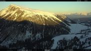 Archived webcam image showing Val di Fiemme, Pala Santa on 26 Feb 2026 at 08:39