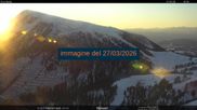 Archived webcam image showing Val di Fiemme, Pala Santa on 28 Mar 2026 at 06:17