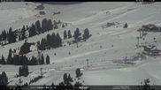Archived webcam image showing Val di Fiemme, Rifugi Zisch and Genischer on Feb 26, 2026 at 12:30 PM