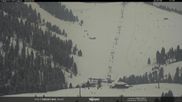 Archived webcam image showing Val di Fiemme - Obereggen chairlift on 22 Mar 2026 at 12:24