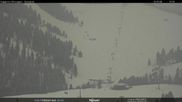 Archived webcam image showing Val di Fiemme - Obereggen chairlift on 22 Mar 2026 at 14:24