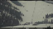 Archived webcam image showing Val di Fiemme - Obereggen chairlift on 22 Mar 2026 at 16:24