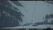 Archived webcam image showing Val di Fiemme - Obereggen chairlift on 22 Mar 2026 at 20:24