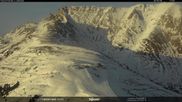 Archived webcam image showing Val di Fiemme, Rifugio pass Feudo on 26 Feb 2026 at 18:35