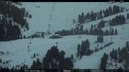 Archived webcam image showing Val di Fiemme, Rifugio Latemar on Feb 26, 2026 at 8:38 AM