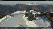 Archived webcam image showing Val di Fiemme, Pajon on Feb 26, 2026 at 6:51 PM