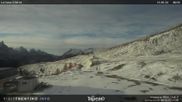 Archived webcam image showing Lift Ronchi-Valbona, Ski Resort Alpe Lusia on 13 May 2026 at 07:15