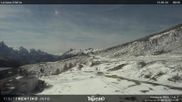 Archived webcam image showing Lift Ronchi-Valbona, Ski Resort Alpe Lusia on 13 May 2026 at 10:15