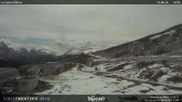 Archived webcam image showing Lift Ronchi-Valbona, Ski Resort Alpe Lusia on 13 May 2026 at 12:15