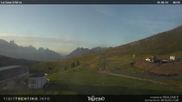 Archiviertes Webcam Bild: Bergstation Ronchi-Valbona in Alpe Lusia, Val die Fiemme am 10.08.2026 um 07:01 Uhr