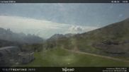 Archiviertes Webcam Bild: Bergstation Ronchi-Valbona in Alpe Lusia, Val die Fiemme am 10.08.2026 um 12:01 Uhr