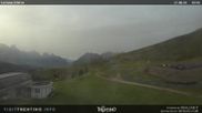 Archived webcam image showing Lift Ronchi-Valbona, Ski Resort Alpe Lusia on 27 Aug 2026 at 08:41