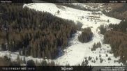 Archived webcam image showing View of the Piavac slope, Alpe Lusia on 26 Feb 2026 at 12:24
