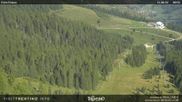 Archived webcam image showing View of the Piavac slope, Alpe Lusia on 14 Aug 2026 at 10:19