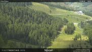 Archived webcam image showing View of the Piavac slope, Alpe Lusia on 14 Aug 2026 at 14:19