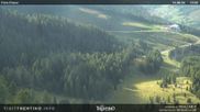 Archived webcam image showing View of the Piavac slope, Alpe Lusia on 14 Aug 2026 at 18:19