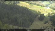 Archived webcam image showing View of the Piavac slope, Alpe Lusia on 19 Sep 2026 at 14:14